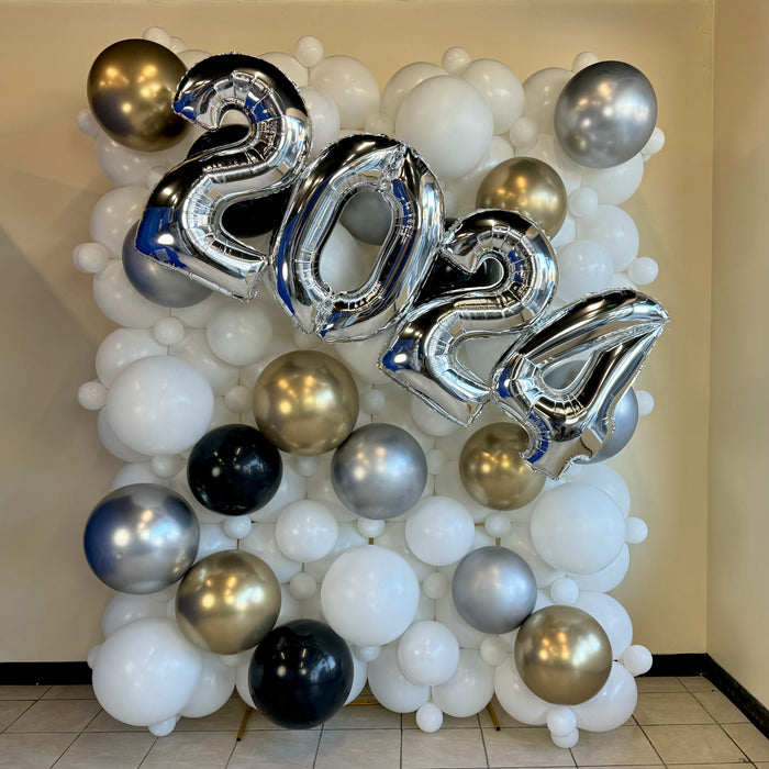 2024 Graduation Balloon Wall
