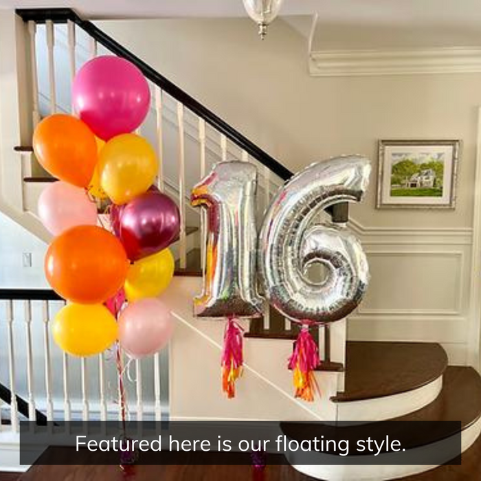 FLOATING Helium Balloon Display