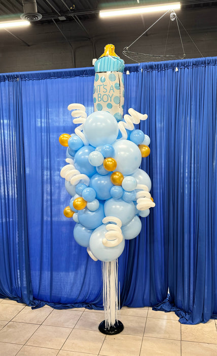 Boy Baby Shower Party Column