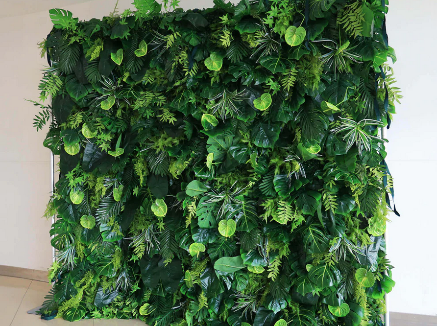 Greenery Jungle Backdrop Wall Rental 7x7