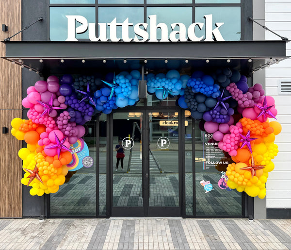 Wedding balloon arch