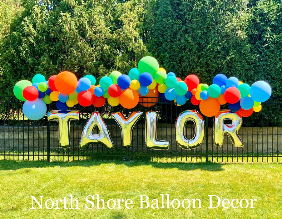 Fruit Loop Organic Garland with Full Name