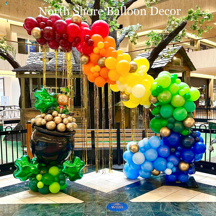 Saint Patrick's Day Demi Balloon Arch & Pot of Gold