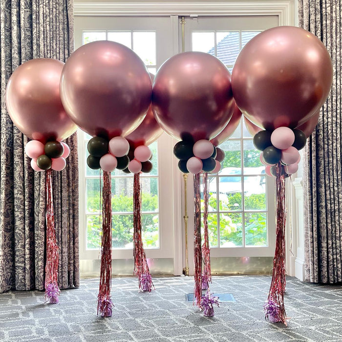 Glowing Weighted Helium Tassels