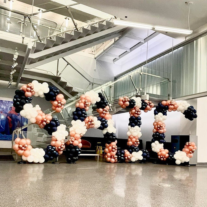 Smart Corporate Balloon Letters & Helium Balloon Wall