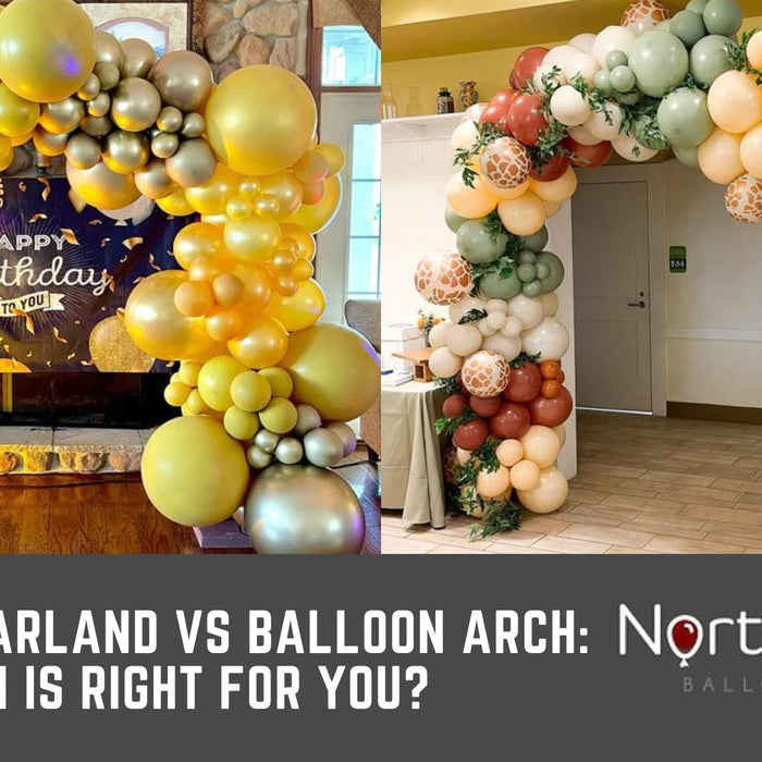 Balloon Garland vs Baloon Arch: Which Is Right for You?