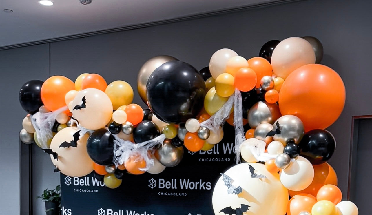 Spooktacular Balloons: Elegant & Fun Halloween Decor Ideas