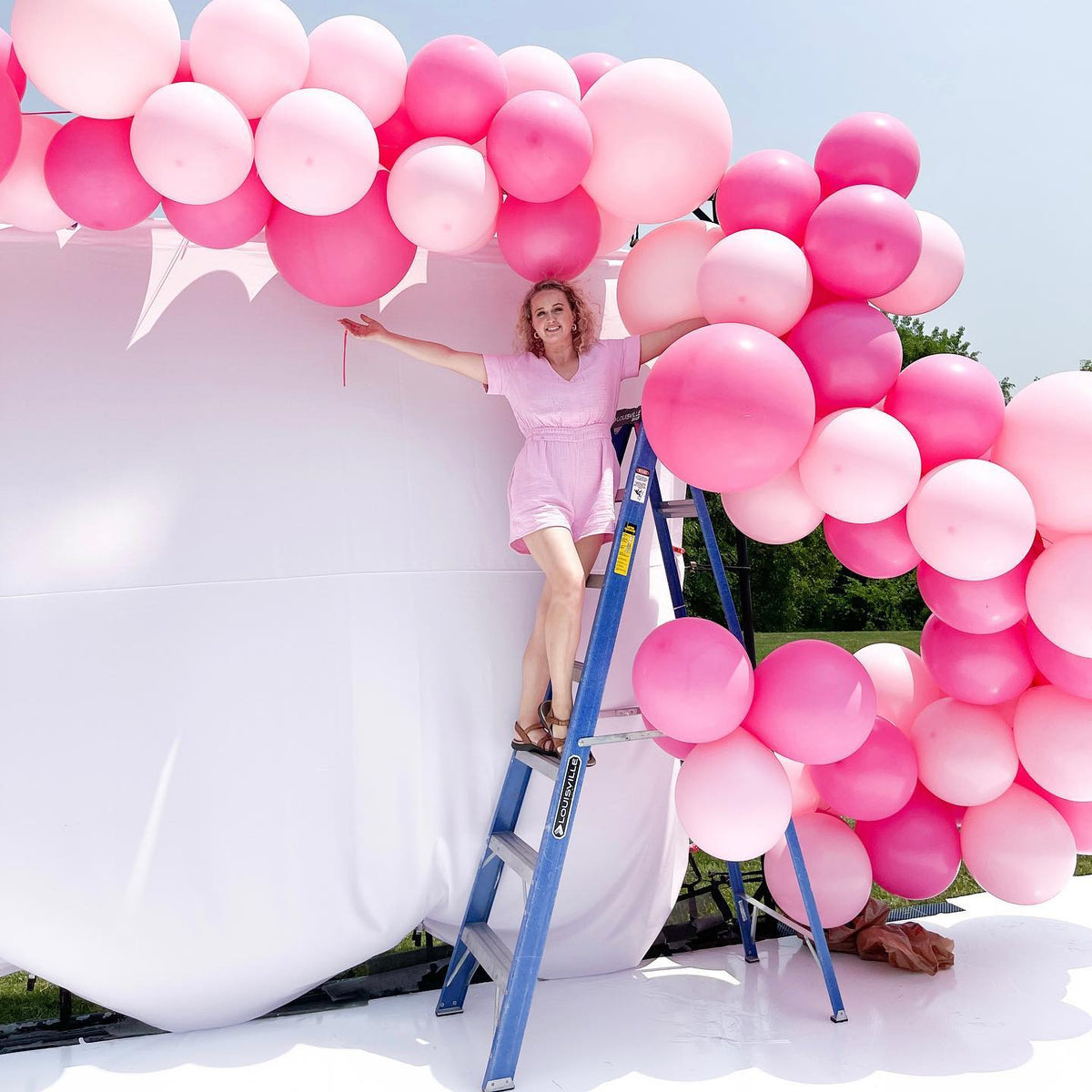Pink Mega Garland 21st Birthday