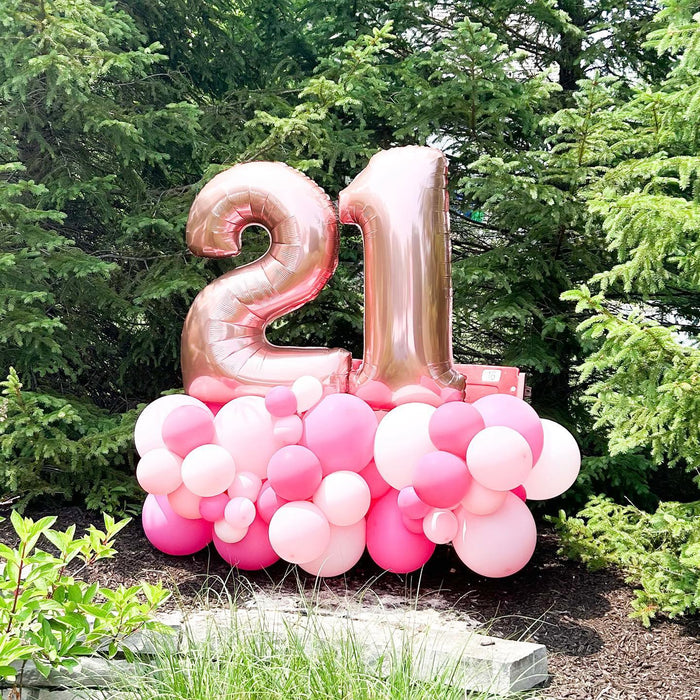Pink Mega Garland 21st Birthday