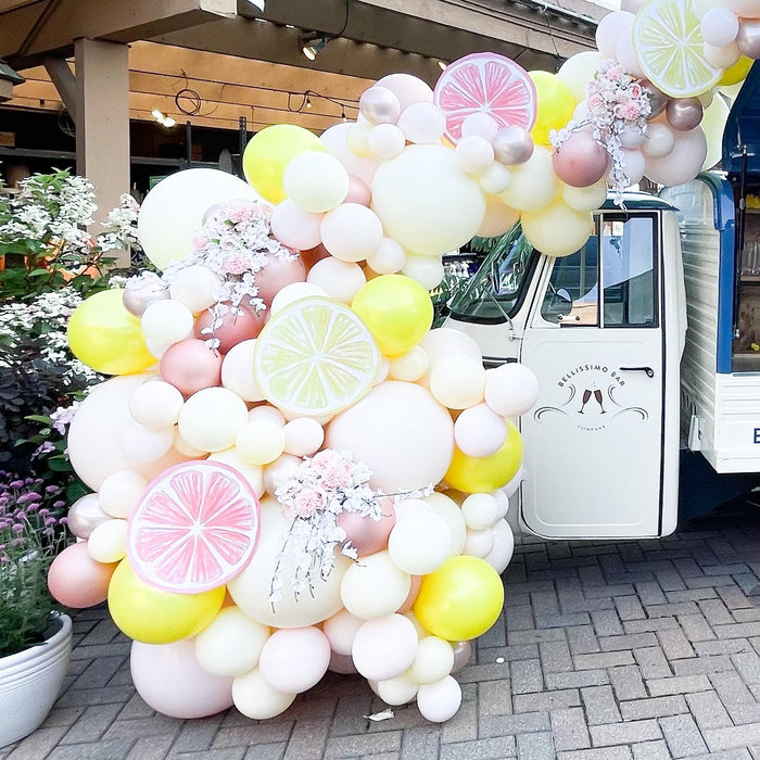 Chalet Citrus Champagne Cart Garland