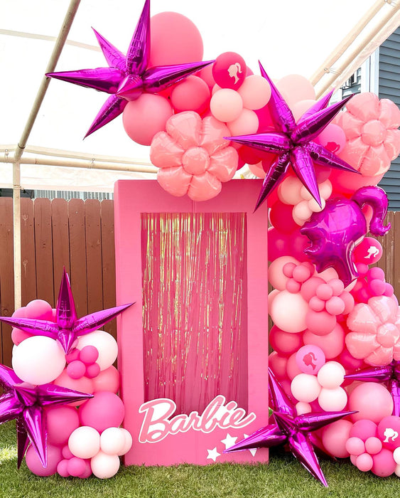 Girl Power "Barbie Box" Balloon Party Display