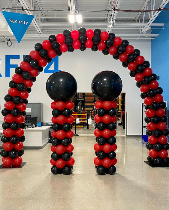 Employee Appreciation Classic Balloon Arch, Columns & Letters