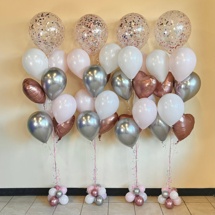 Confetti  Helium Balloon Bouquets