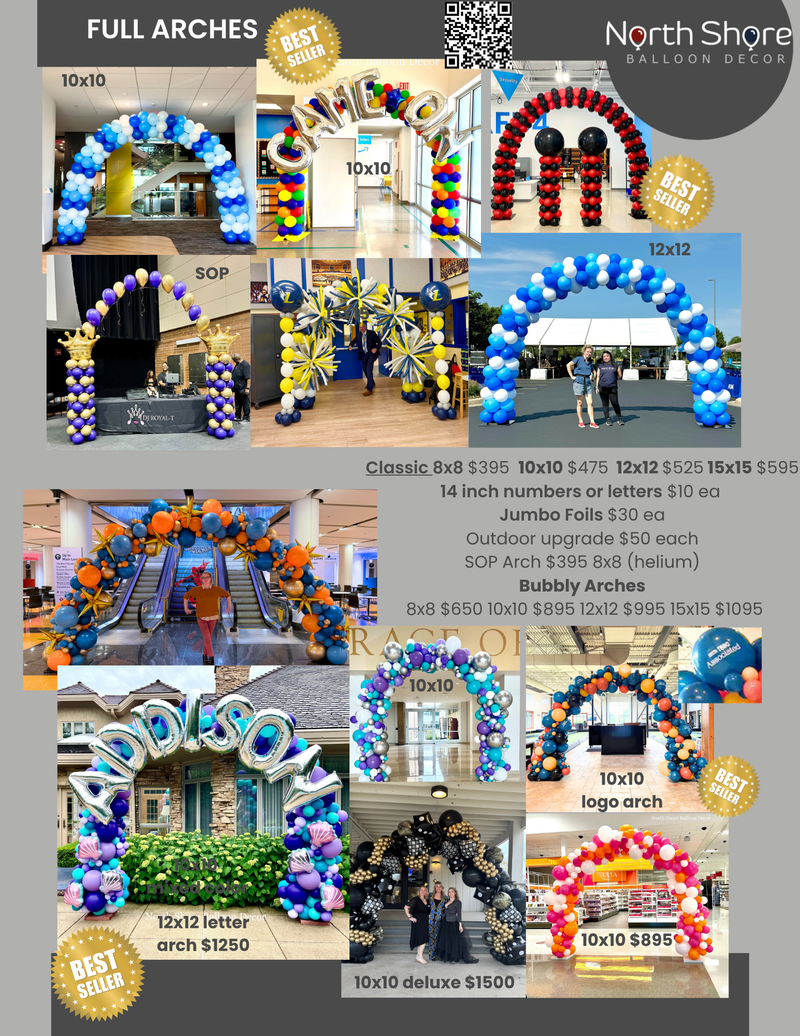 Balloon Arch Pricing