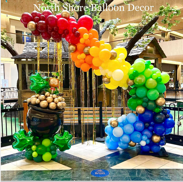 Organic Rainbow Arch St. Patrick’s Day
