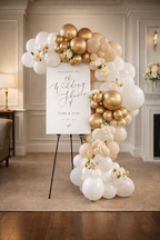 Hanging Floral Balloon Garlands