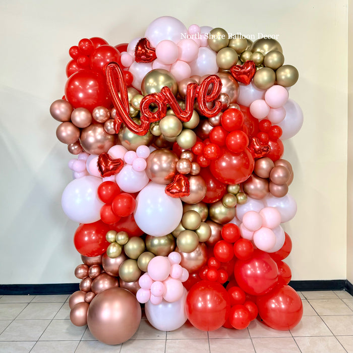 Valentines Day 5x7 Balloon Wall