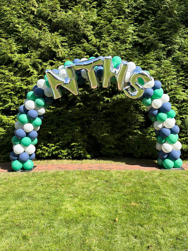 $625 10x10 Outdoor Homecoming Letter Arch - Classic