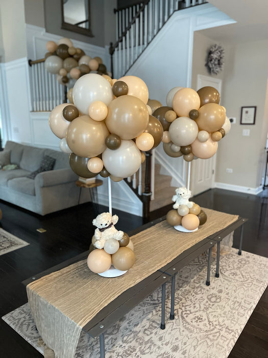 Teddy Bear Baby Shower Balloon Centerpiece