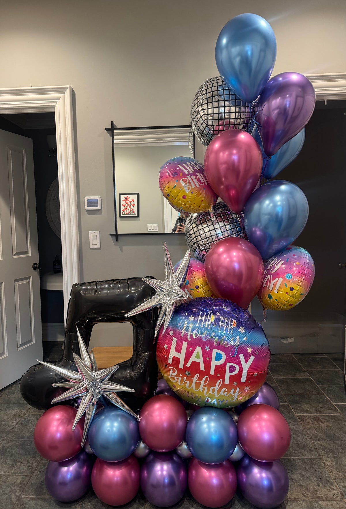 Large Number Helium Balloon Bouquets
