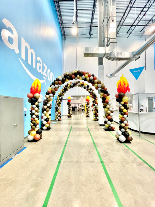 Mideval Large Corporate Balloon Arch
