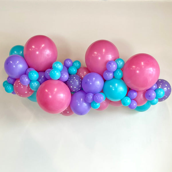 Organic Balloon Garland 6ft