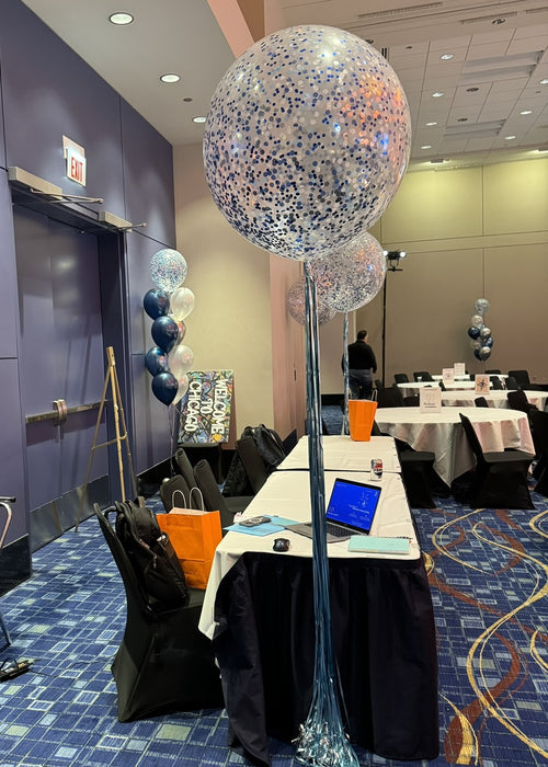 Confetti Jumbo Helium Balloons