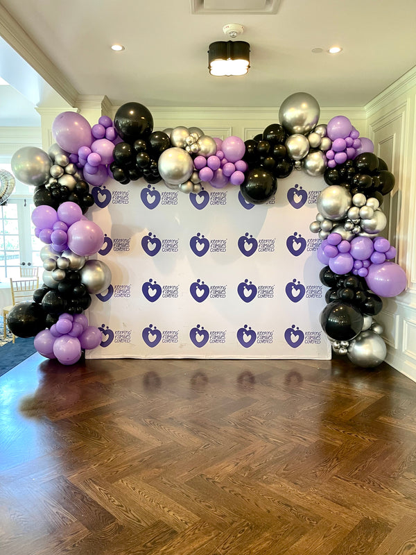 Step and Repeat Corporate Garland Photo Op