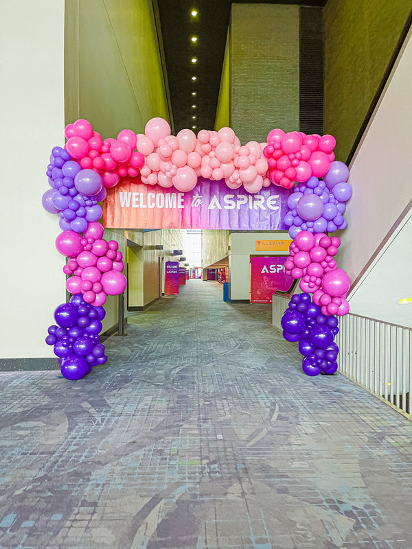 Corporate Garland Arch
