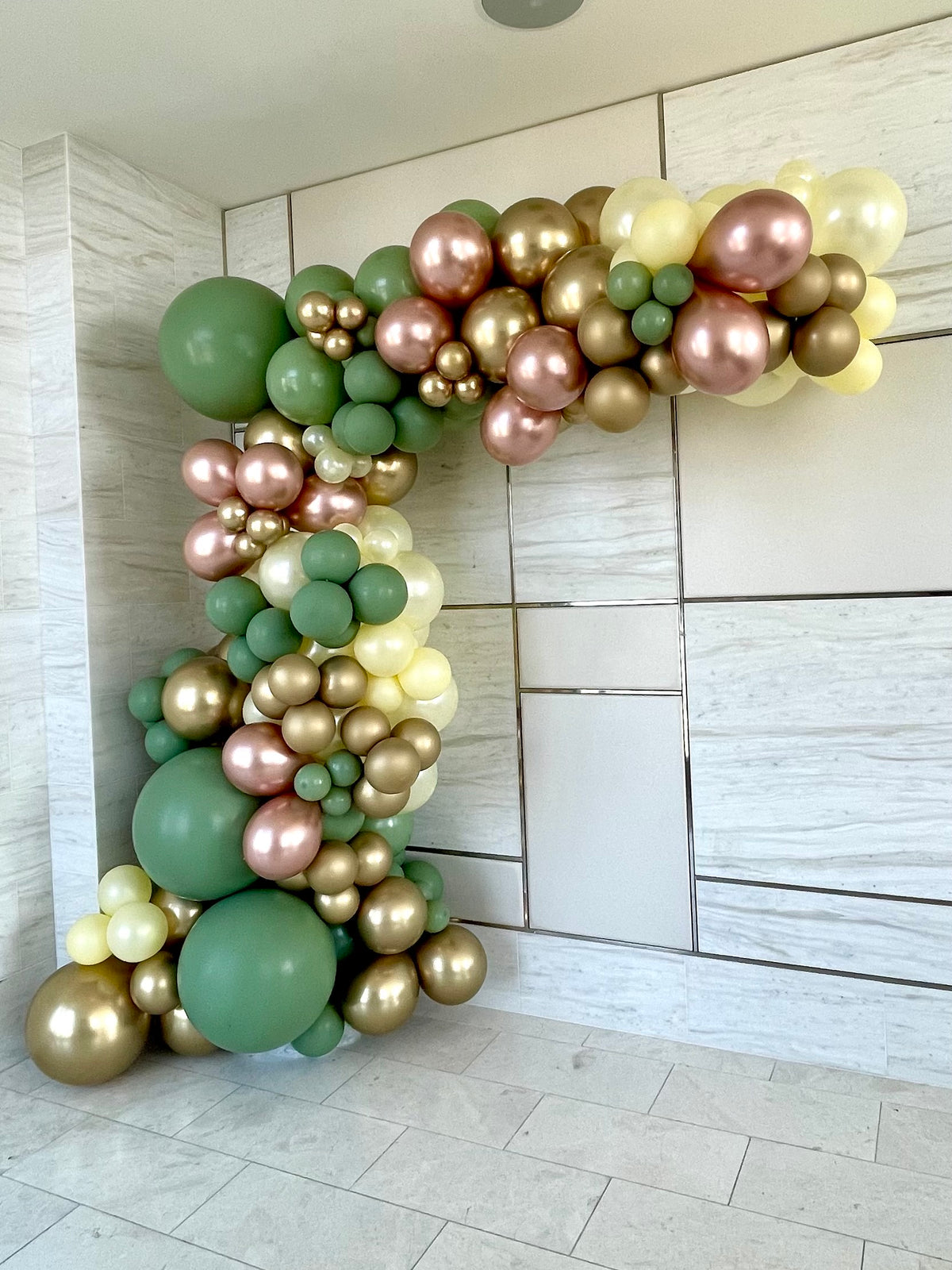 Demi Balloon Arch Bridal or Baby