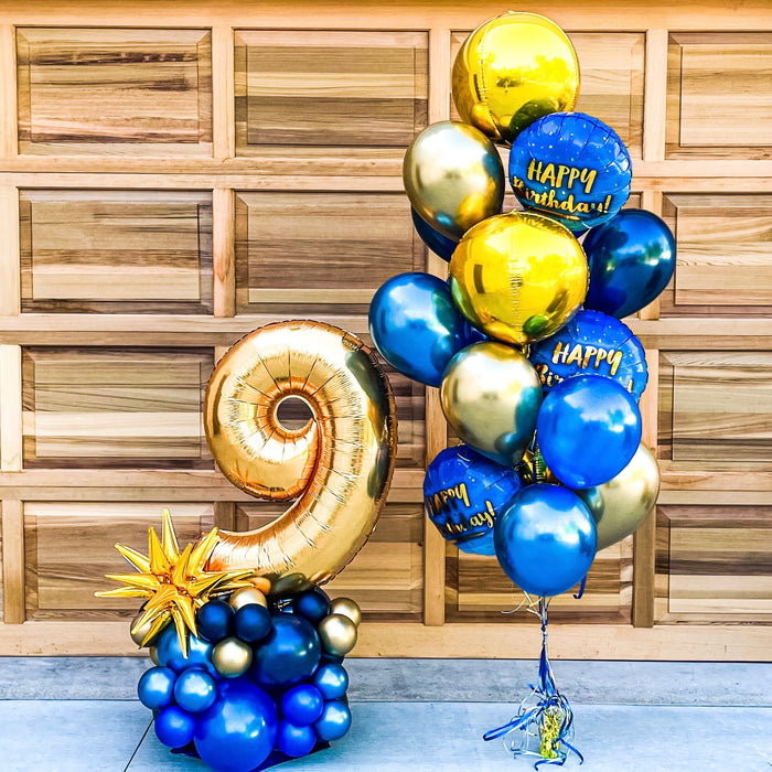 Large Number Helium Balloon Bouquets