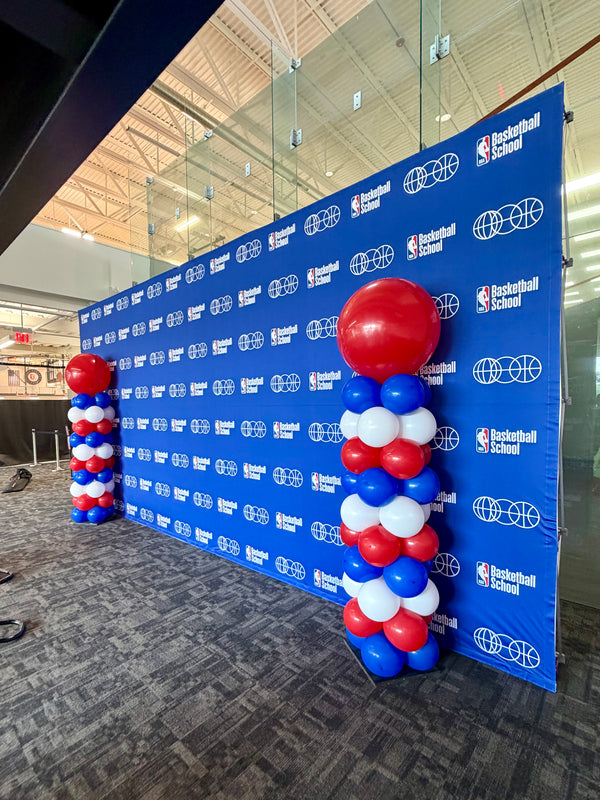 NBA Classic Indoor Layer Columns for Backdrop