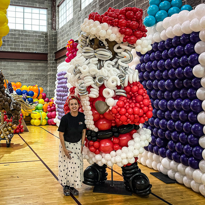 Santa Balloon Sculpture