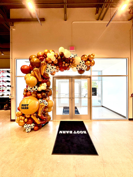 Demi Balloon Arch Cowboy Hats and Boots