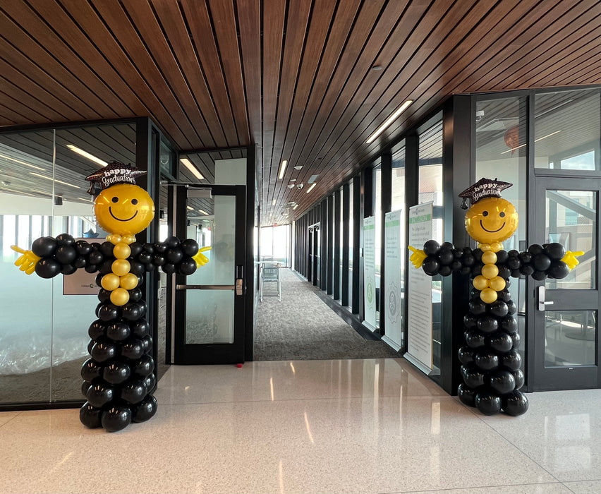 Graduation Balloon Columns
