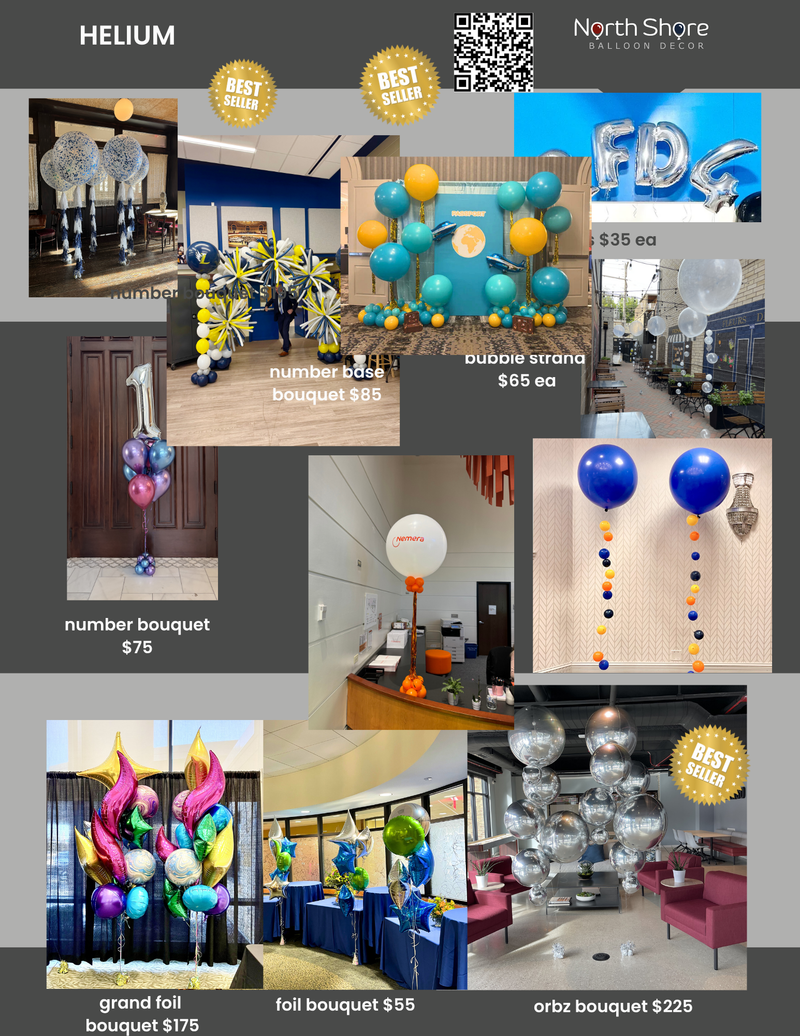 Custom Helium Balloons