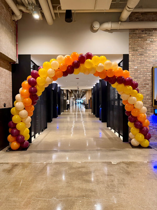Corporate Fall Balloon Arch
