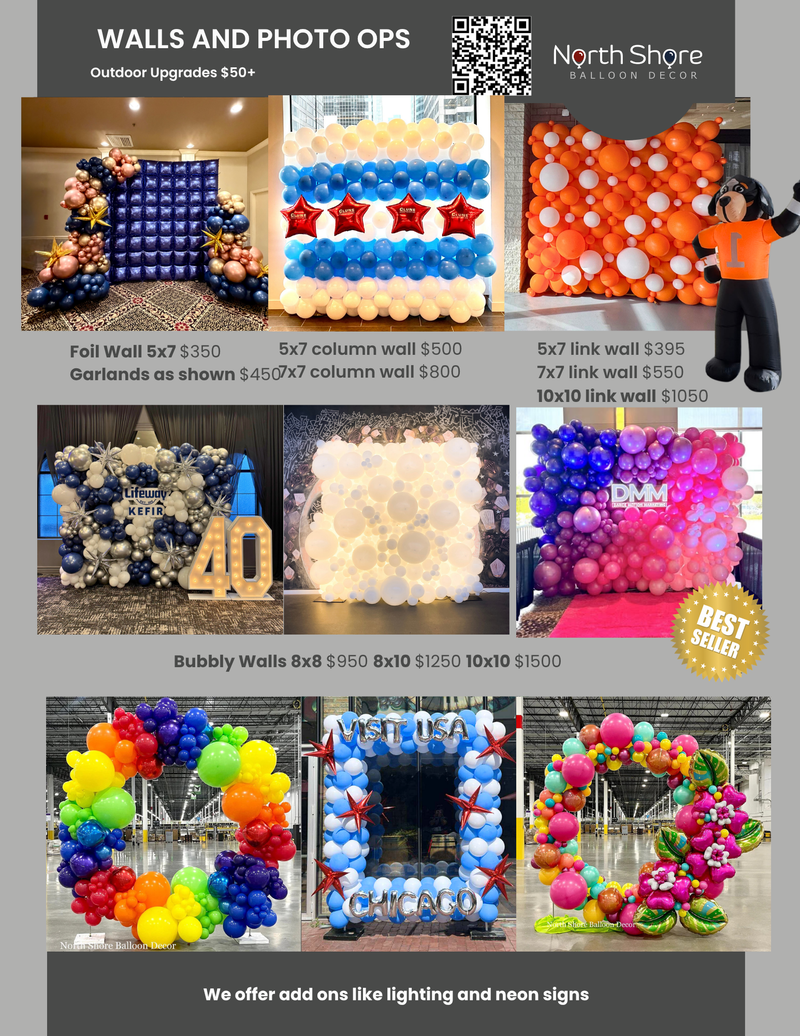 Balloon Walls & Photo Ops
