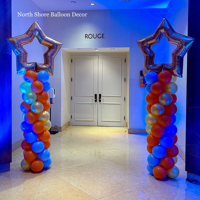 Star Dance Corporate Event Balloon Columns