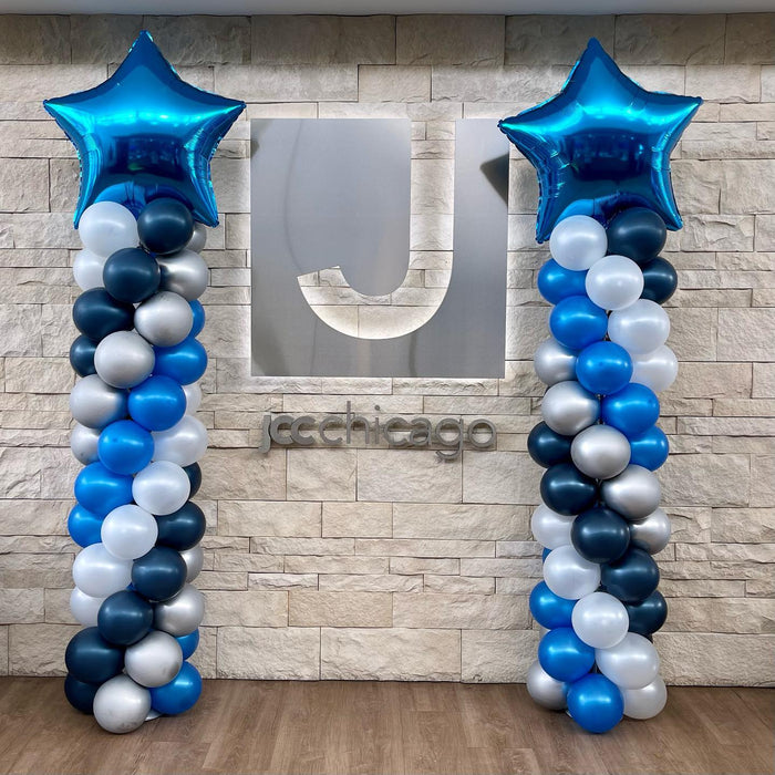 Shining 25 Year Corporate Anniversary Helium Bouquet & Numbers