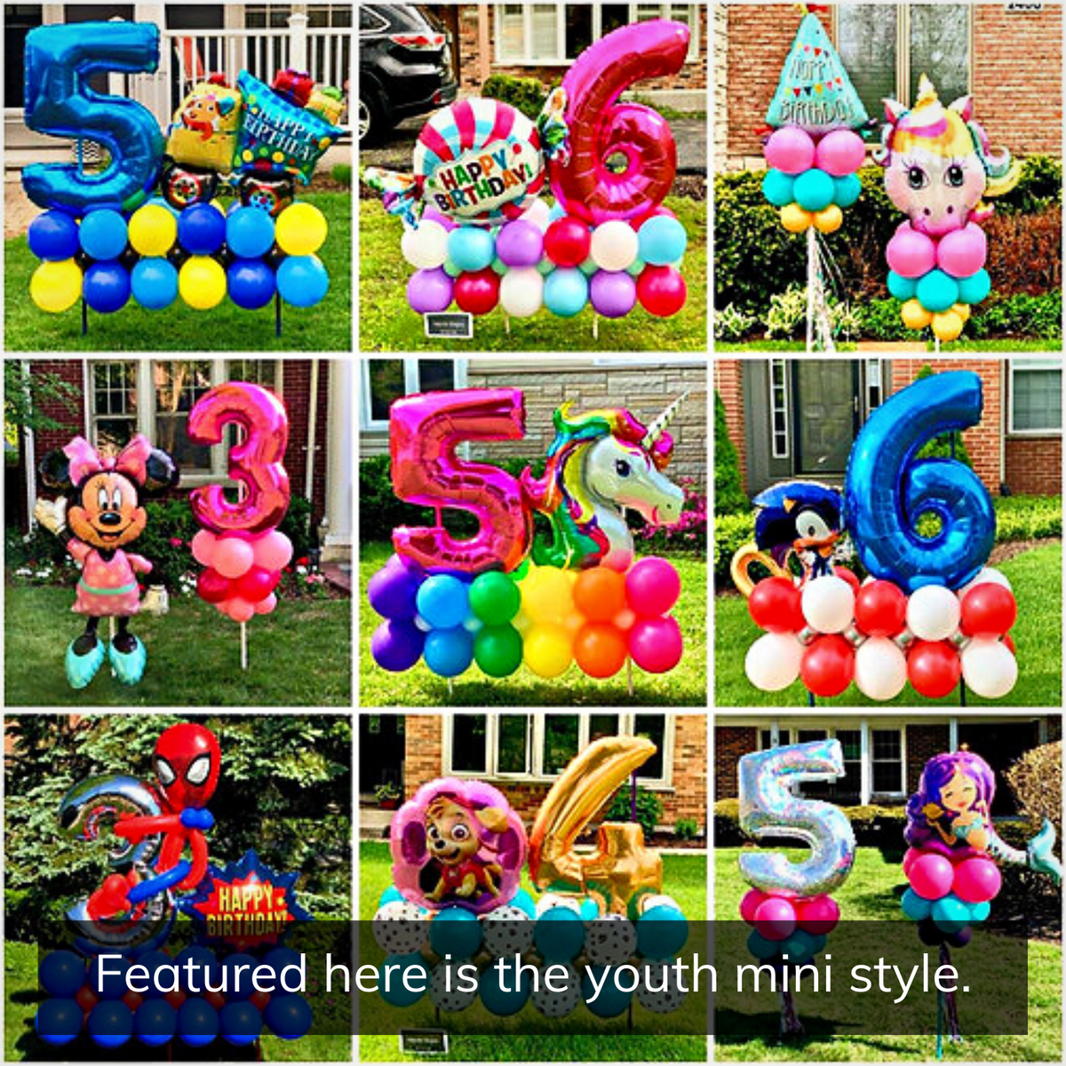 Themed Balloon Displays, Indoor