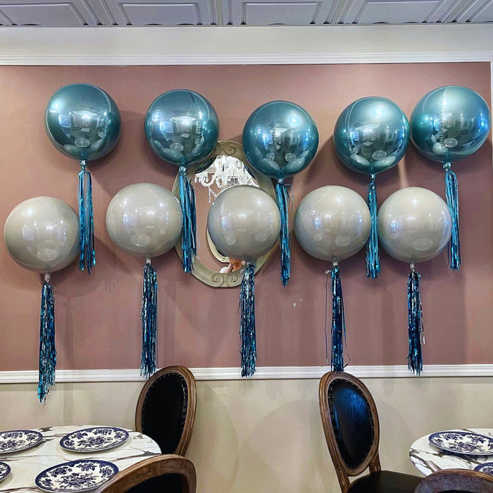 Half a Dozen Tassel Balloon Orbz
